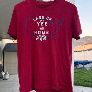 Red Graphic Women's T-Shirt